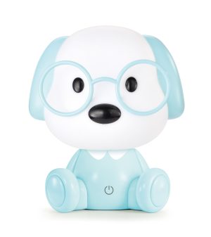 KDR-621-BL LAMPA STOŁOWA PIES NIEBIESKA/BLUE