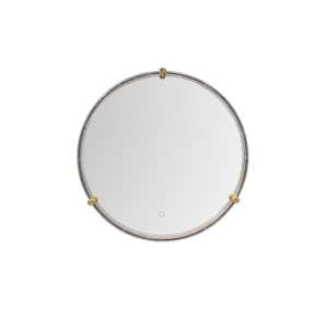 D2532 LUSTRO LED 60 CM CZARNE/BLACK