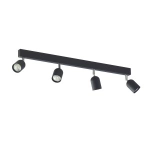 TOP BLACK LAMPA SUFITOWA 4 PŁ