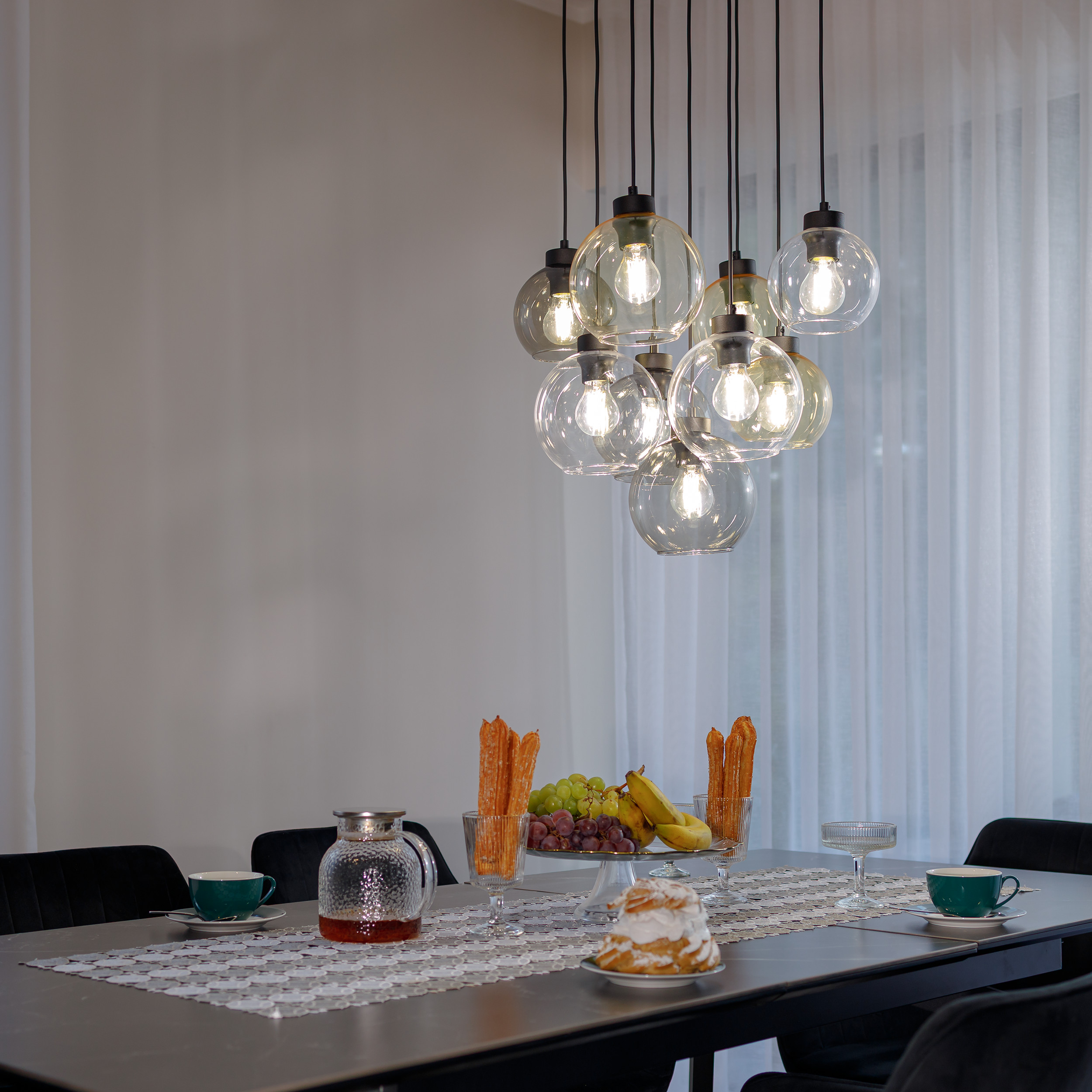 CUBUS MIX LAMPA WISZACA 9 KOŁO - obrazek 4