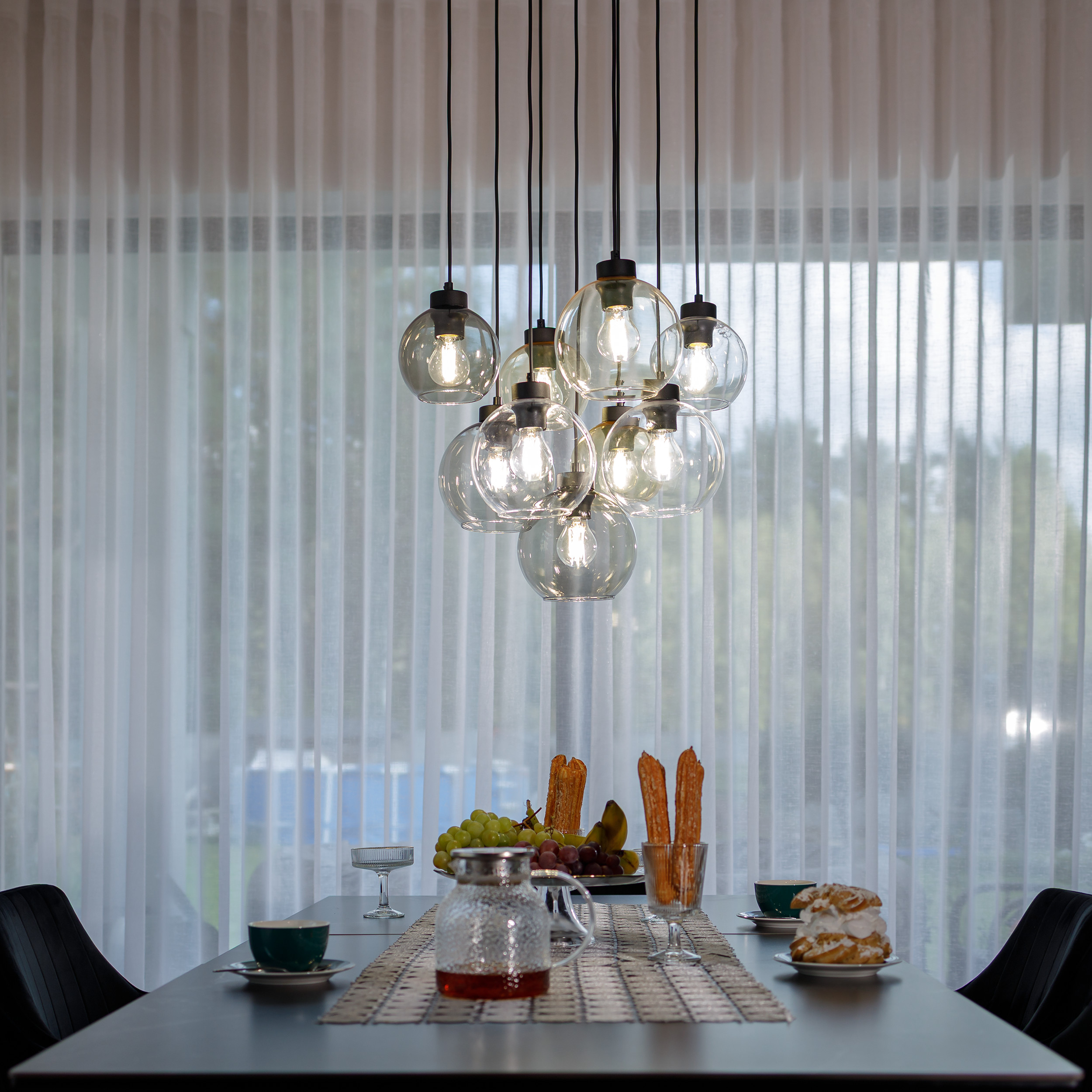 CUBUS MIX LAMPA WISZACA 9 KOŁO - obrazek 5