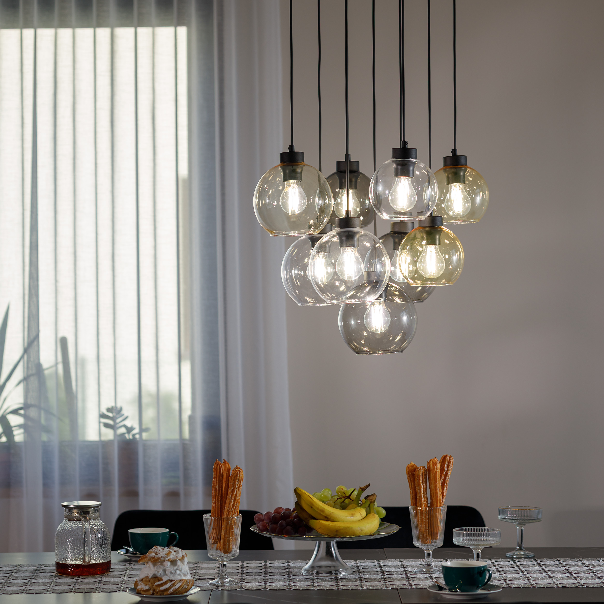 CUBUS MIX LAMPA WISZACA 9 KOŁO - obrazek 7