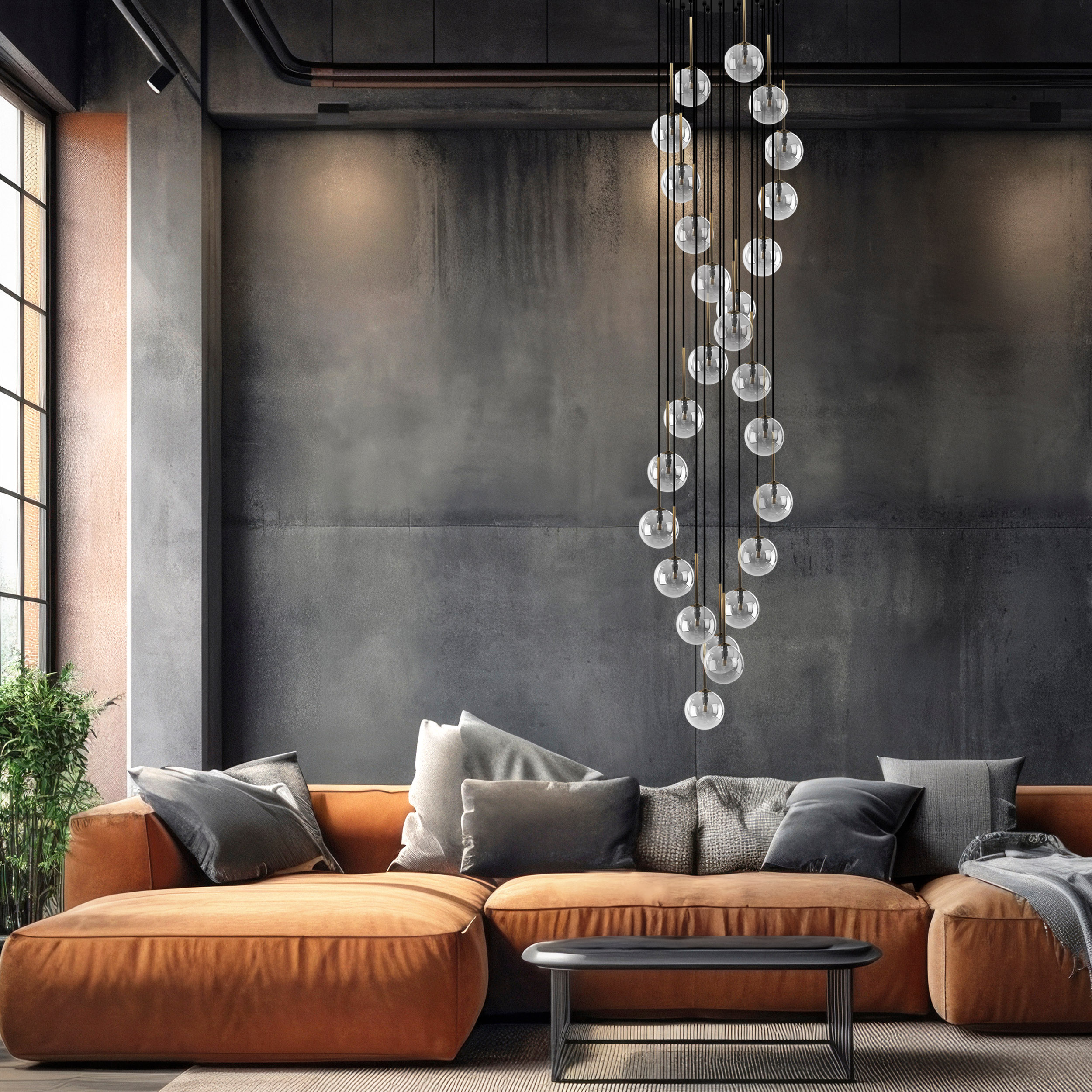 AURORA TRANSPARENT LAMPA WISZĄCA 26 - obrazek 2