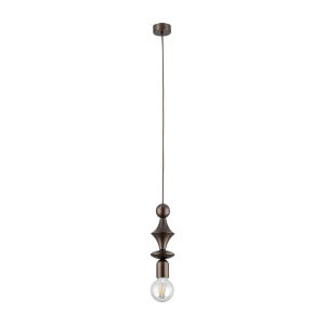 TOWER BROWN LAMPA WISZACA 1XE27