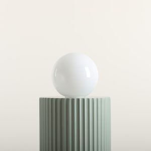 KLOSZ ø20 BIAŁY POŁYSK