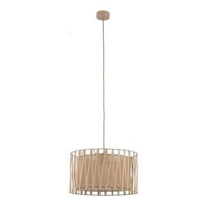 HARMONY SABIA JUTA LAMPA WISZĄCA 1XE27