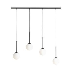 LAMPA WISZĄCA BOSSO 4 BLACK