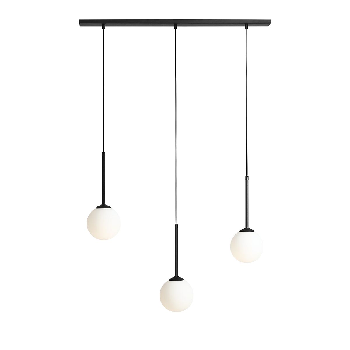 LAMPA WISZĄCA BOSSO 3 BLACK