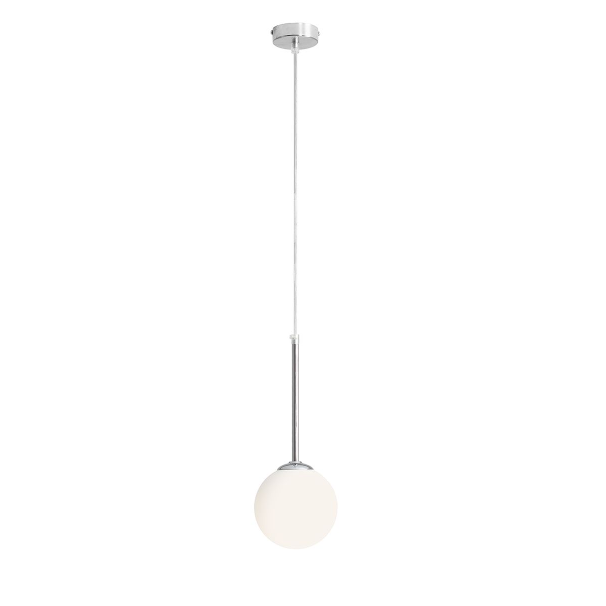 LAMPA WISZĄCA BOSSO MINI 14 CHROME