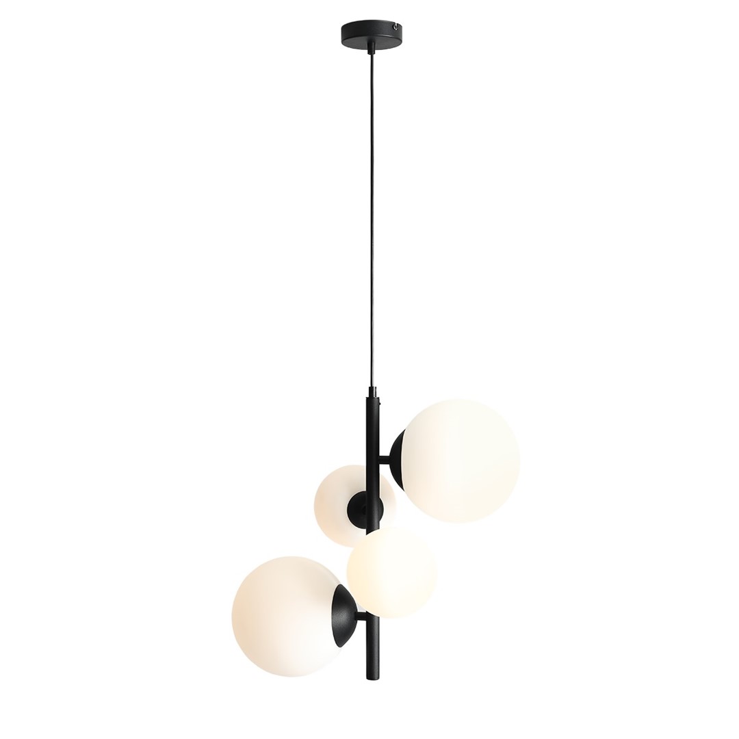 LAMPA WISZĄCA BLOOM 4 BLACK