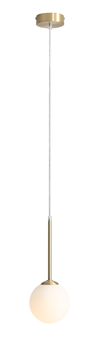 LAMPA WISZĄCA BOSSO MINI 14 BRASS