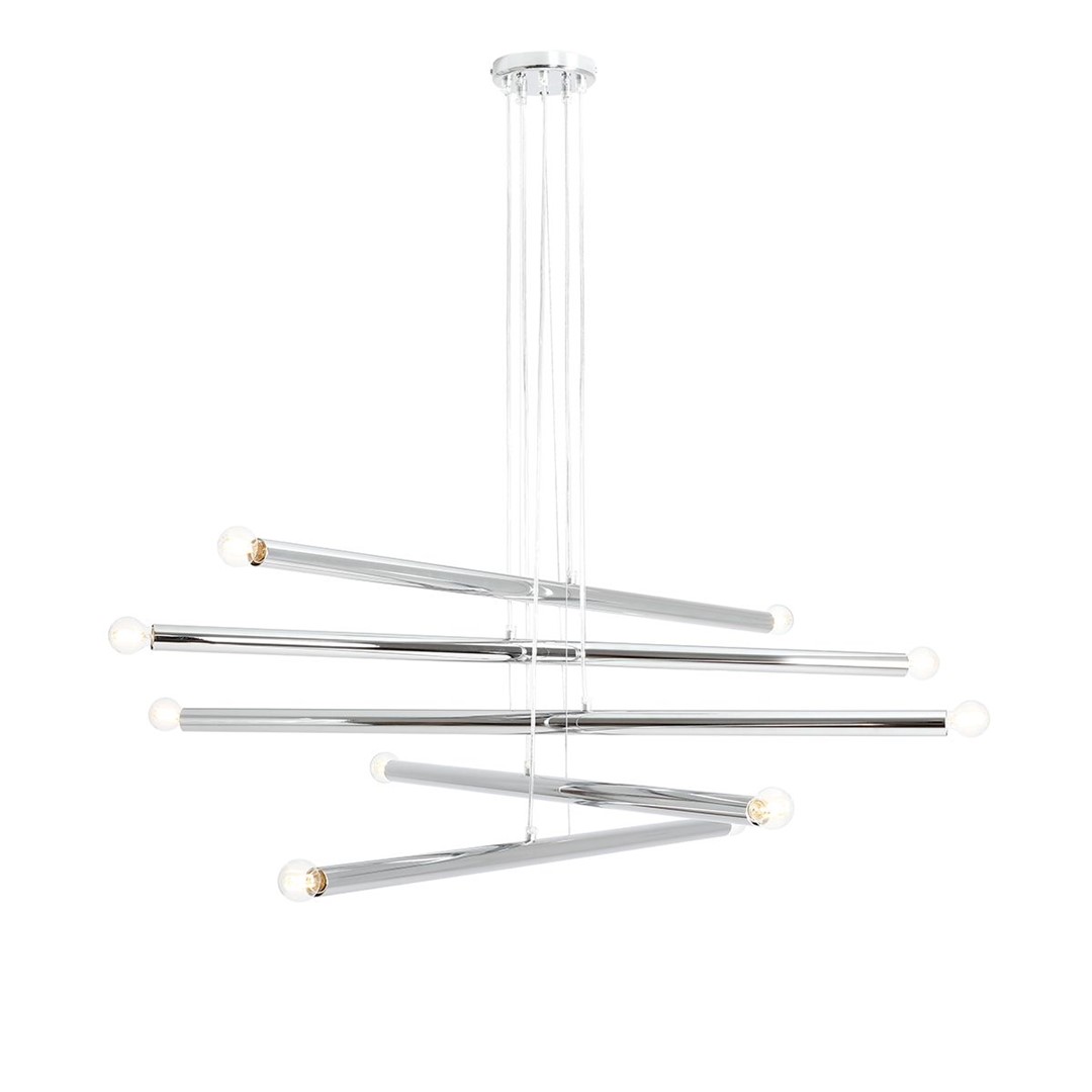 LAMPA WISZĄCA TUBO 10 CHROME