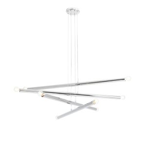 LAMPA WISZĄCA TUBO 8 CHROME