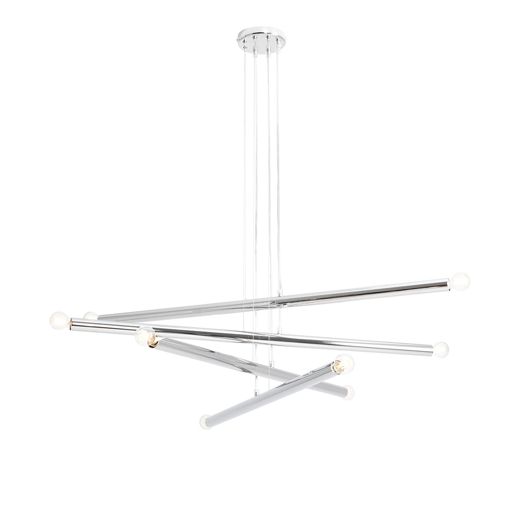 LAMPA WISZĄCA TUBO 8 CHROME