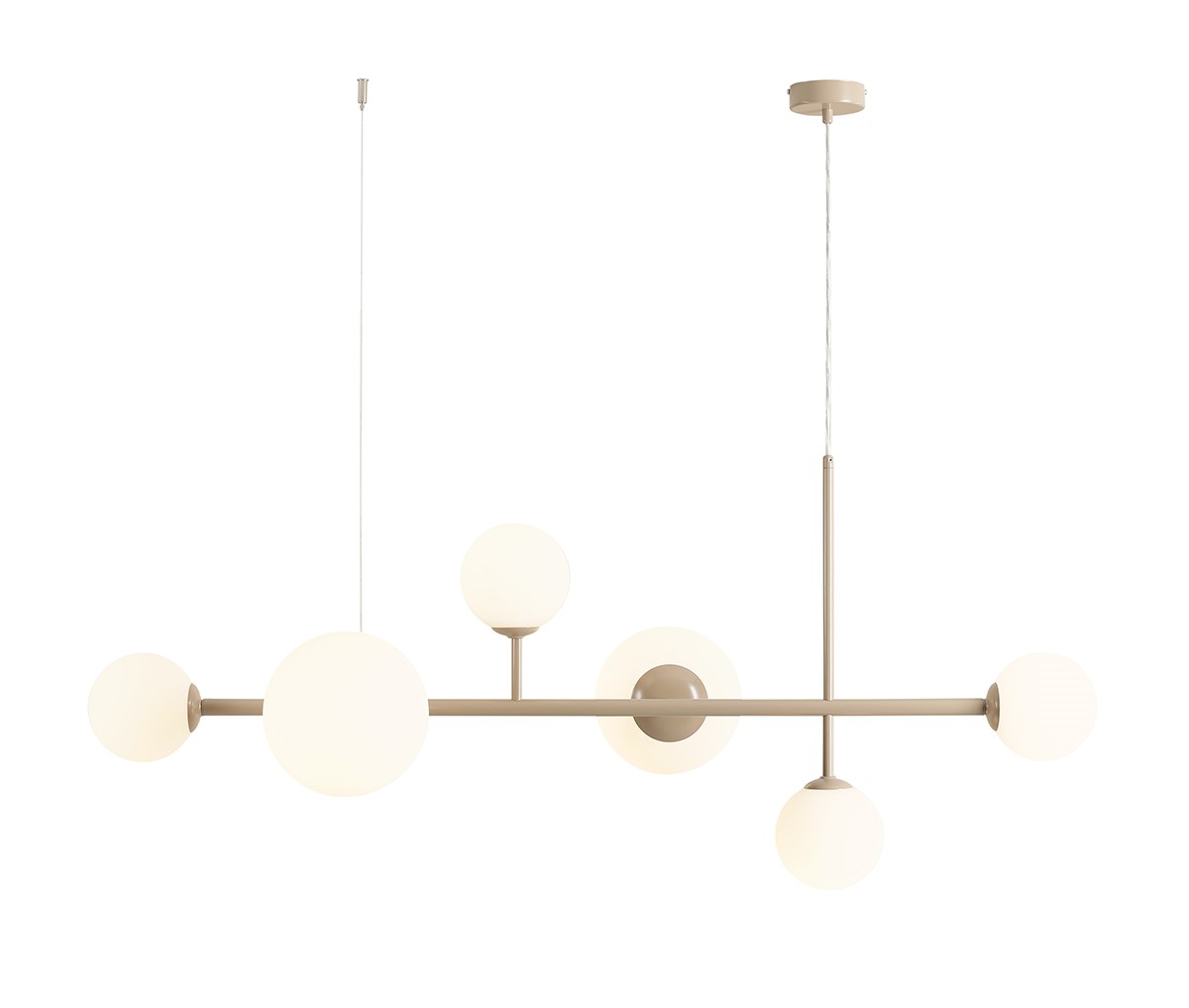 LAMPA WISZĄCA DIONE 6 BEIGE