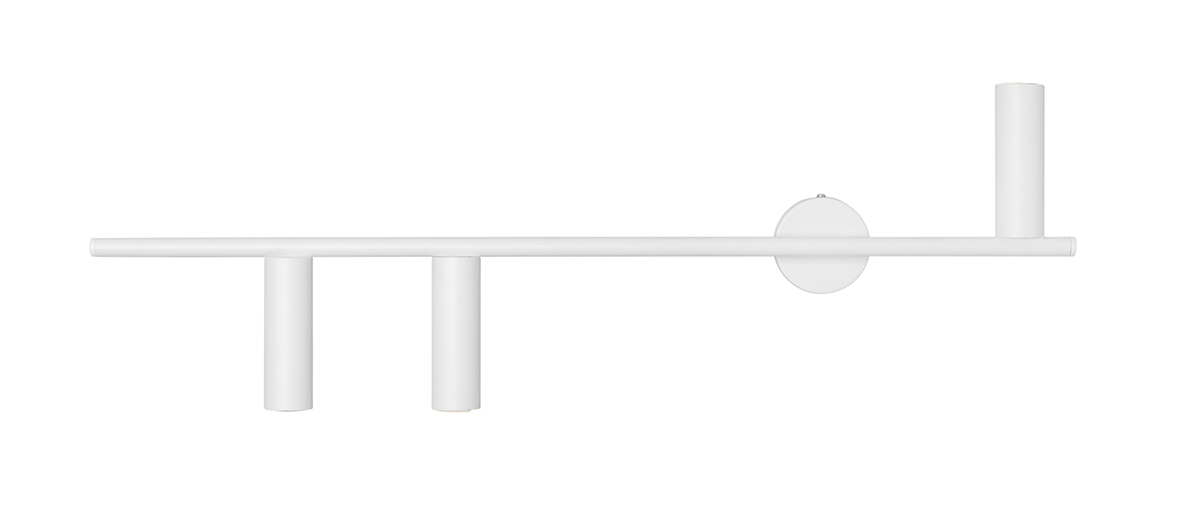 KINKIET TREVO 3 ALL WHITE (left)