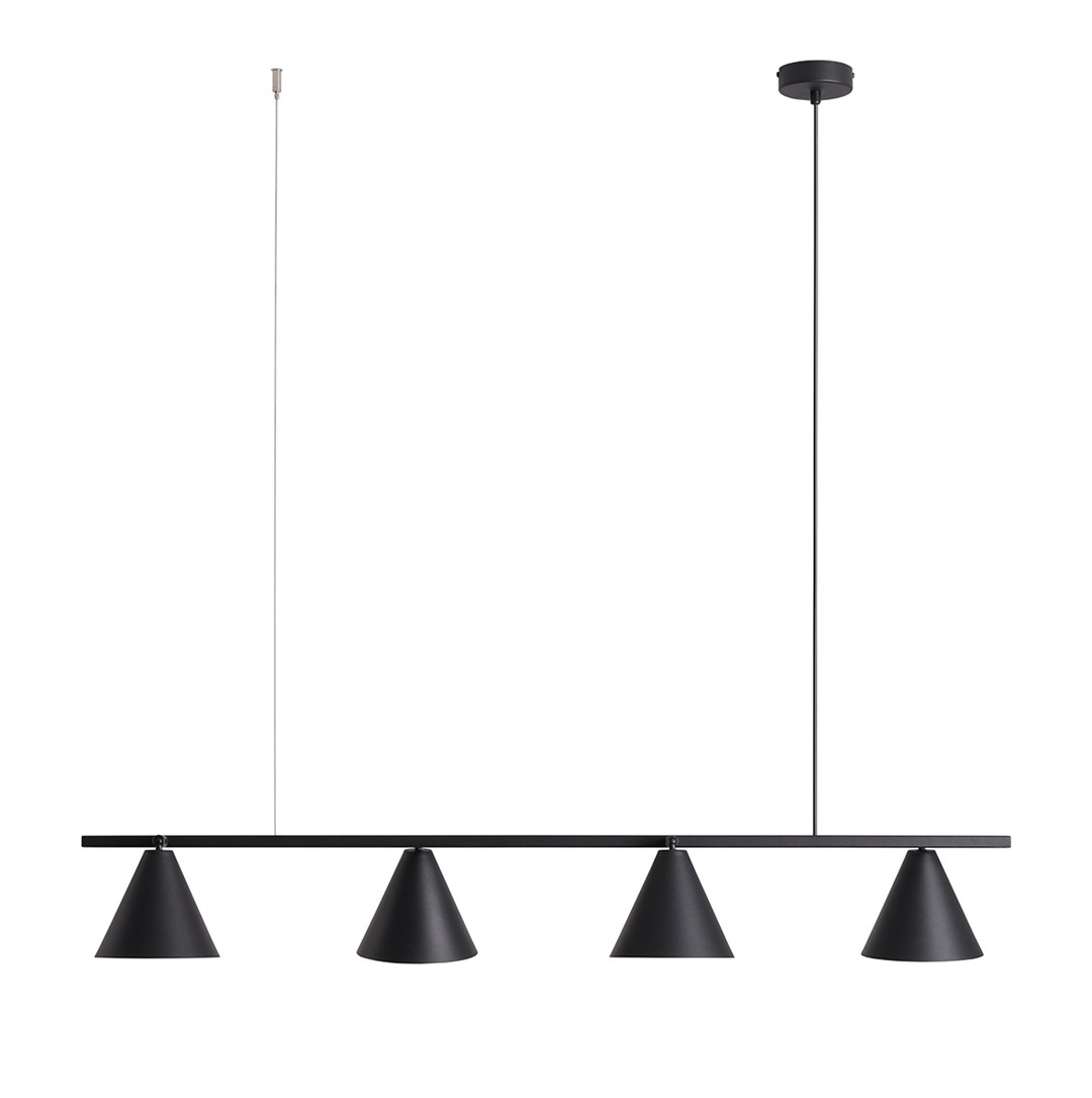 LAMPA WISZĄCA FORM 4 BLACK