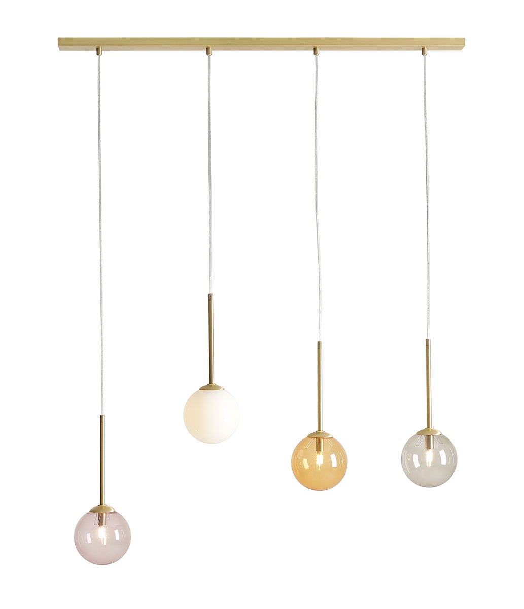 LAMPA WISZĄCA BOSSO 4 MULTICOLOUR
żarówki w zestawie