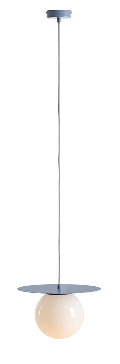 LAMPA WISZĄCA LOOP DUSTY BLUE M