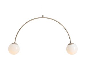 LAMPA WISZĄCA UNA 2 BEIGE