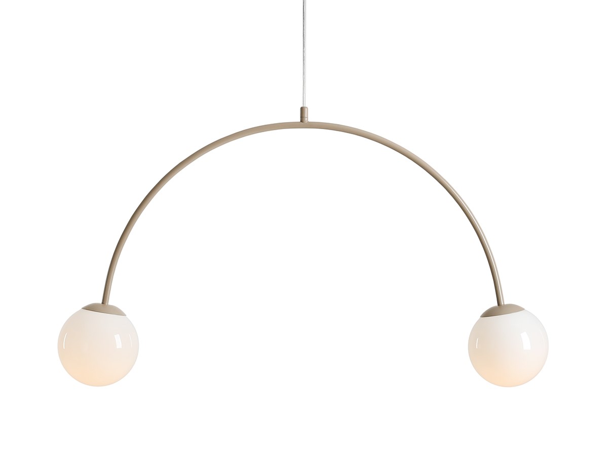 LAMPA WISZĄCA UNA 2 BEIGE