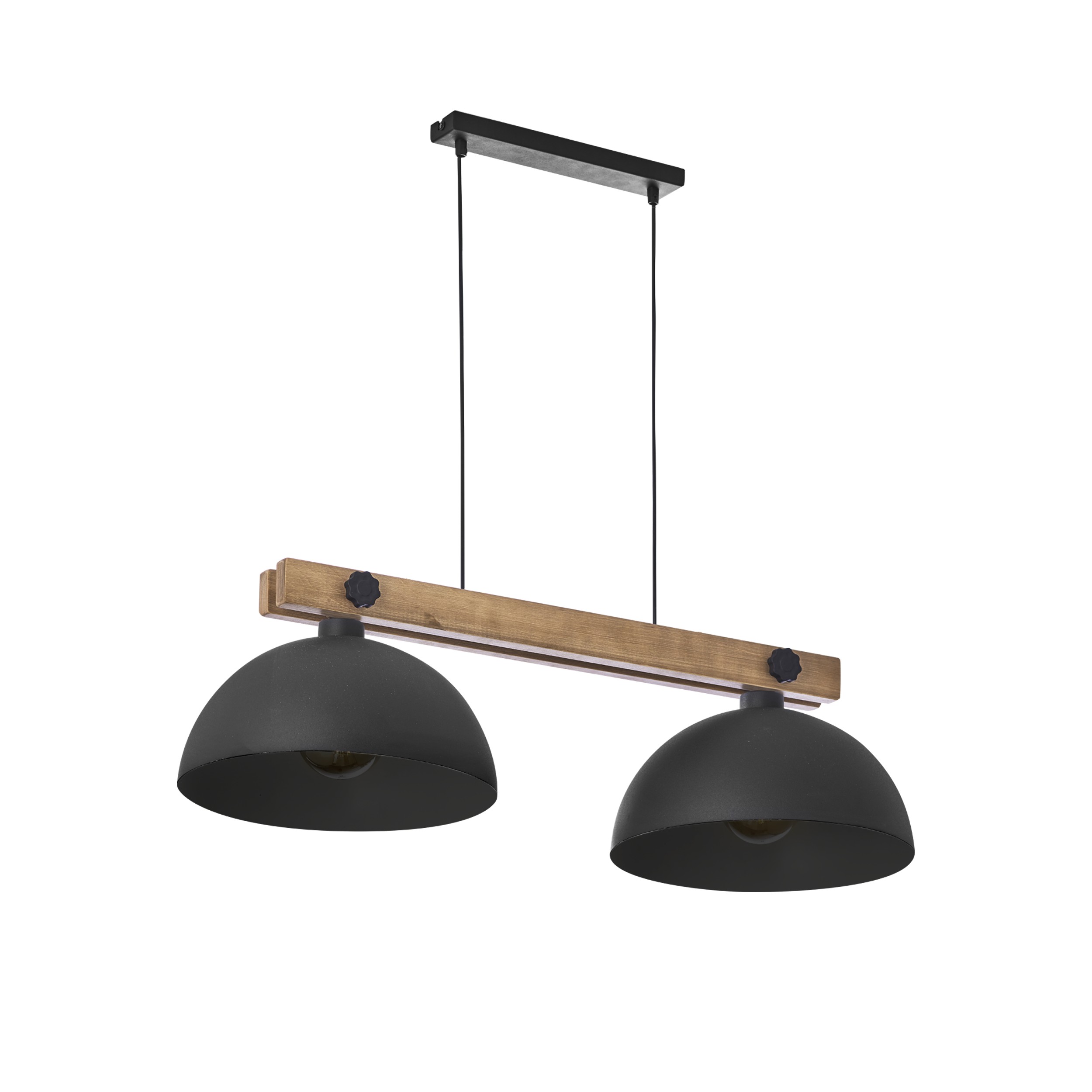 OSLO BLACK LAMPA WISZĄCA 2 PŁ