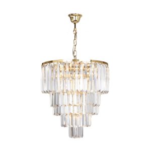 17106/6+3+1-GLD AMEDEO LAMPA WISZĄCA ZŁOTA/GOLD