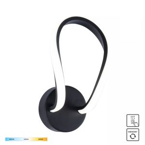 19600W-BK ERDA KINKIET CZARNY/BLACK