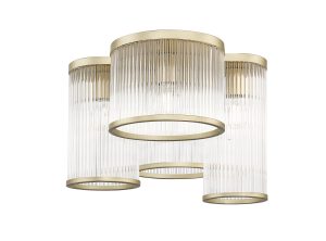 C0528-04K-V6AC SERGIO LAMPA SUFITOWA ZŁOTA/GOLD