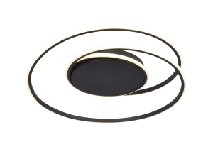 C240842601 ZEPHYRA LAMPA SUFITOWA CZARNA/BLACK