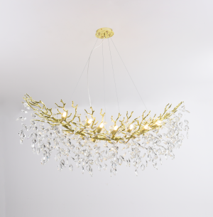 MD4115-14I-G CINDY LAMPA WISZĄCA ZŁOTAGOLD