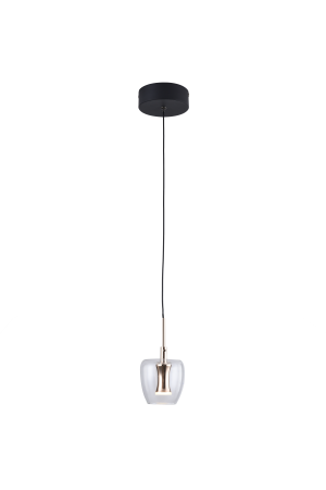 MD2291-1A-3BGN NELSON LAMPA WISZĄCA CZARNO-ZŁOTA/BLACK-GOLD