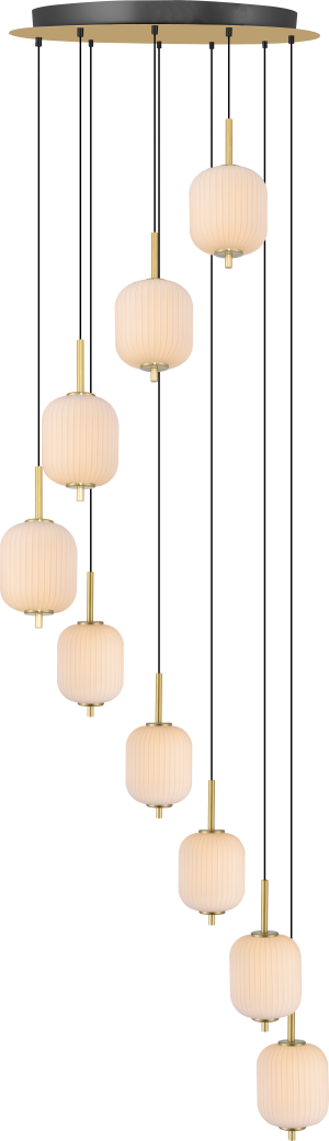 DU31288/55W AKARI LAMPA WISZĄCA ZŁOTA/GOLD