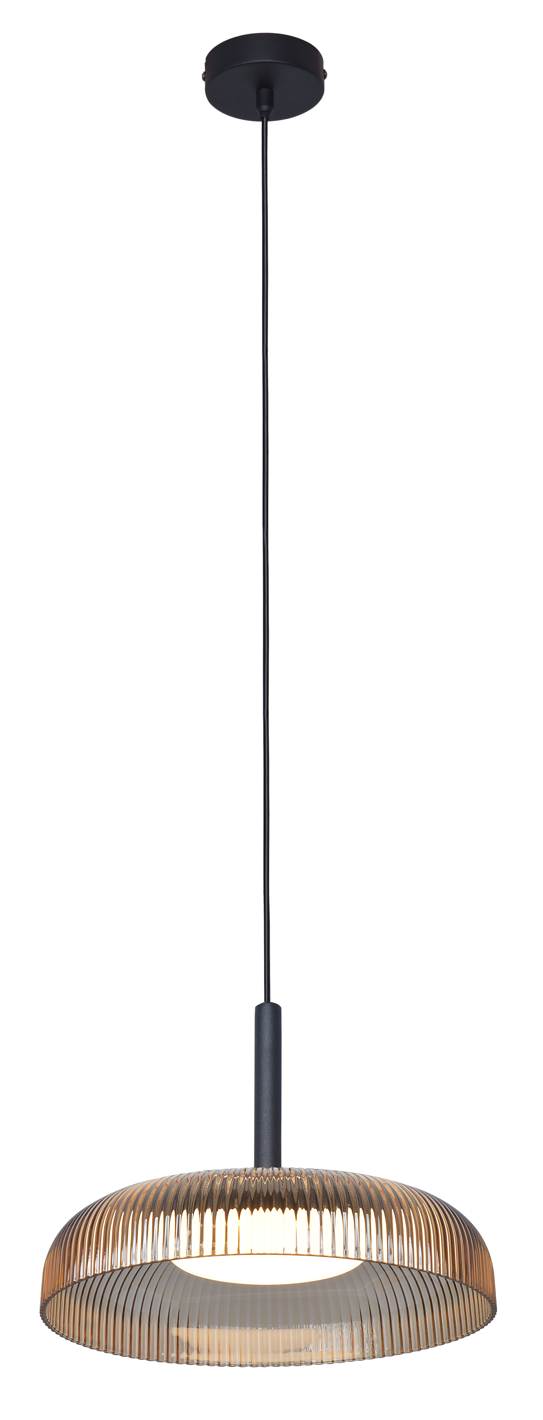 P230757601 SOLVIA LAMPA WISZĄCA CZARNA/BLACK