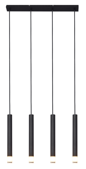 P241125804BL VELIC LAMPA WISZĄCA CZARNA/BLACK