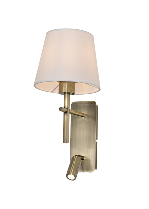 W4106-2AB+WH LUNA KINKIET