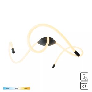 20008-3X1BK BALBO LAMPA SUFITOWA CZARNA/BLACK