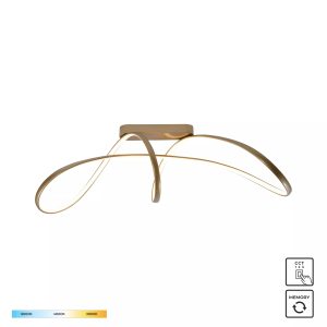 20026C-GD FERMI LAMPA SUFITOWA ZŁOTA/GOLD