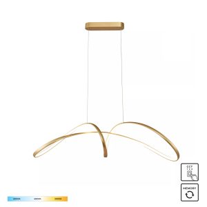 20026P-GD FERMI LAMPA WISZĄCA ZŁOTA/GOLD