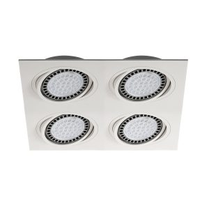 20073-WH BOXY DL 4 SPOT BIAŁY/WHITE