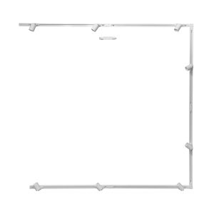 3044 ZESTAW 4 SZYNOPRZEWODY WHITE JEDNOOBWODOWY