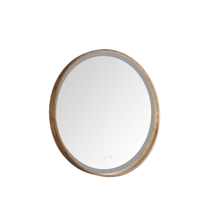 3123-2 LUSTRO LED 80X80 CM DREWNO/WOOD