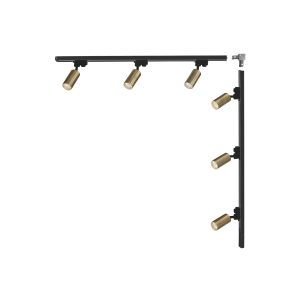 3563 ZESTAW 16 SZYNOPRZEWODY BLACK/GOLD JEDNOOBWODOWY