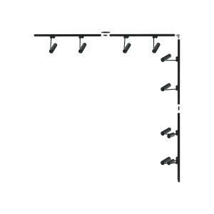 3586 ZESTAW 23 SZYNOPRZEWODY BLACK JEDNOOBWODOWY