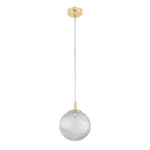 CADIX GOLD LAMPA WISZĄCA 1  210