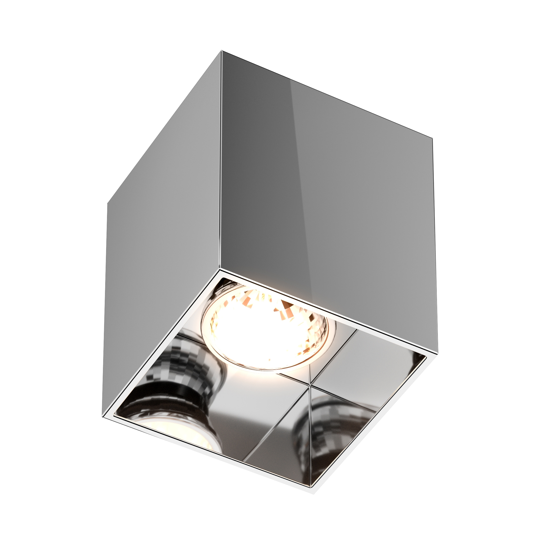 50475-CH COLOR SQUARE DL 1 SPOT CHROME