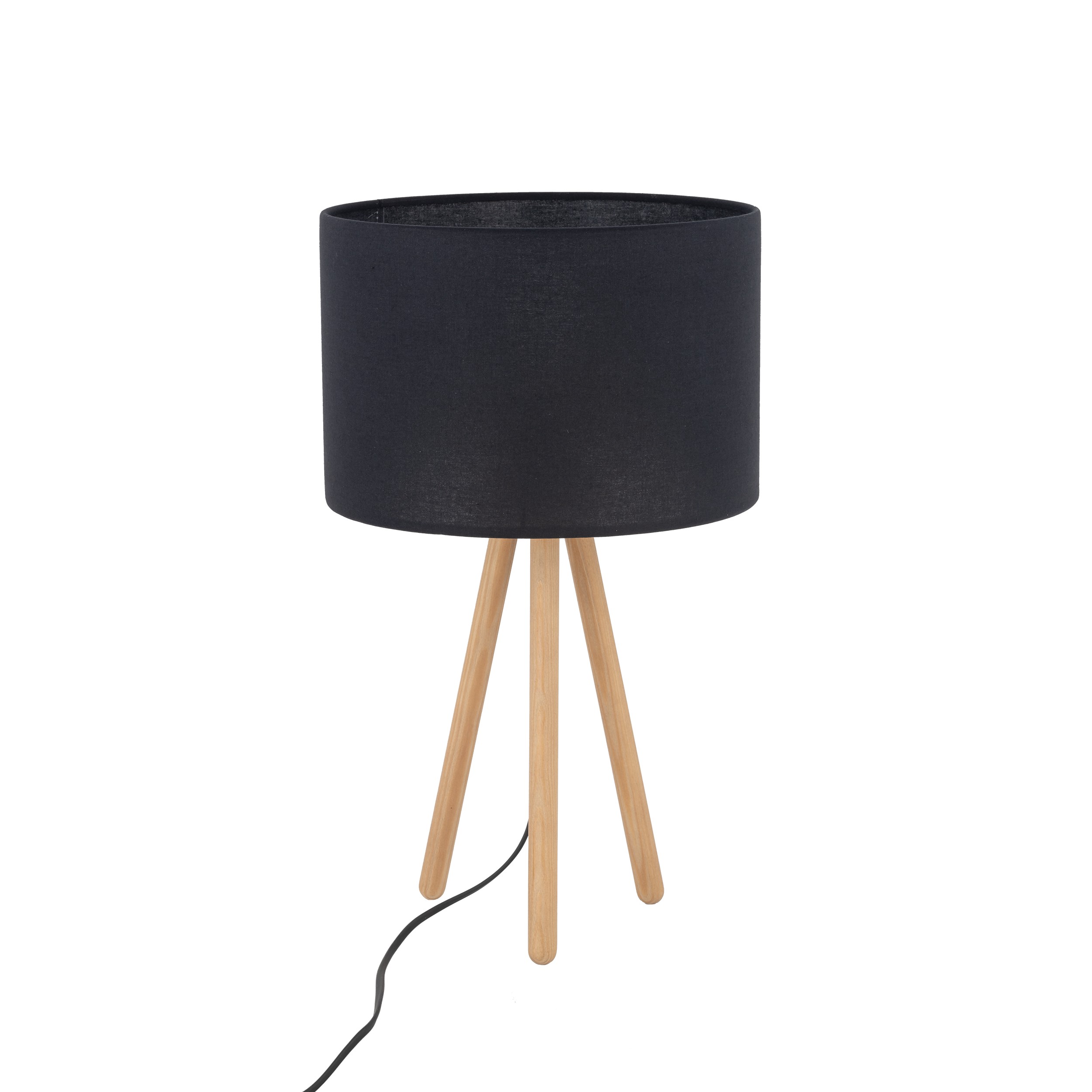 TOKYO BLACK LAMPKA NOCNA 1  SOSNA POSTARZANA