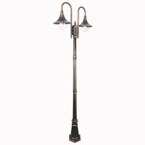 TALEZ GOLD LAMPA STOJĄCA OGRODOWA 2XE27