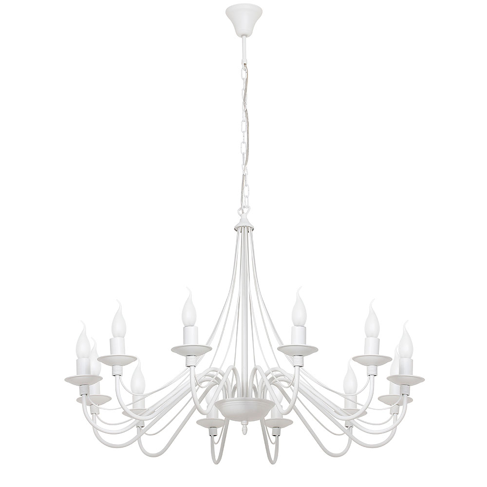 ŻYRANDOL RÓŻA 12 WHITE