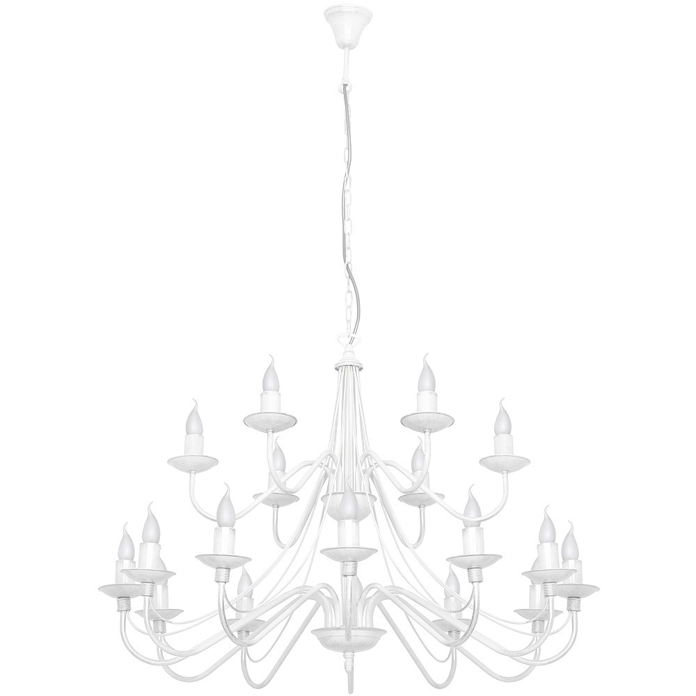 ŻYRANDOL RÓŻA 18 WHITE